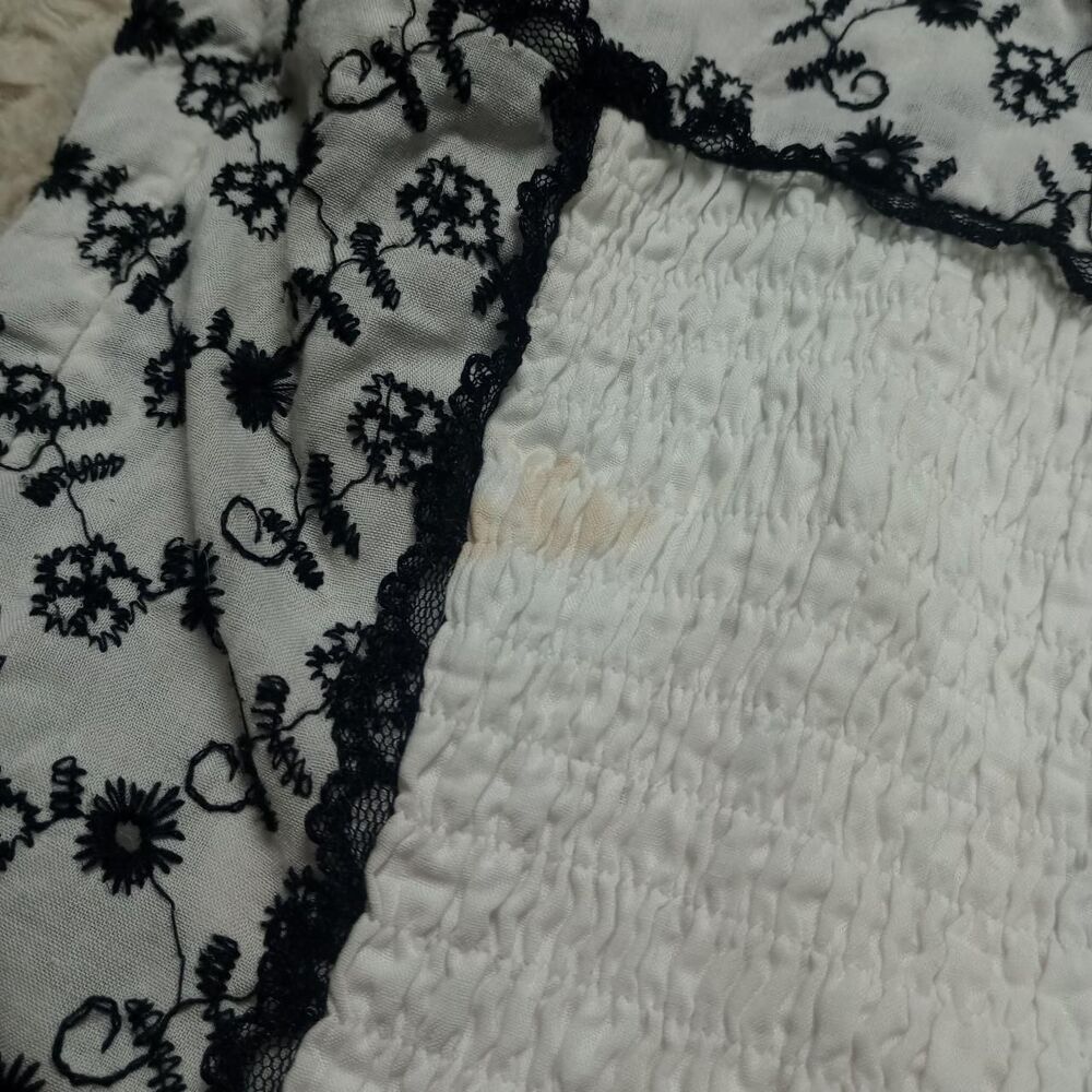 Y2K Bebe Silk Floral Embroidered Fairygoth Corset - Picture 7 of 7